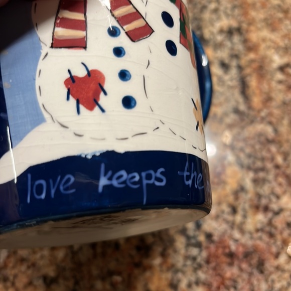 Make the Season Bright Christmas Snowman Coffee Mug - Picture 6 of 7